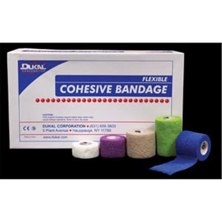 Dukal Non-Sterile- Cohesive- Assorted- 4 in. 8045AS